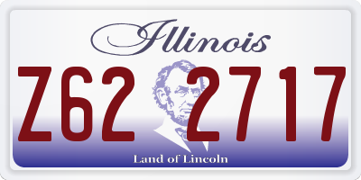 IL license plate Z622717