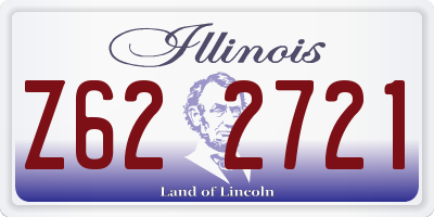 IL license plate Z622721