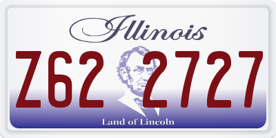 IL license plate Z622727