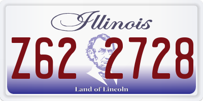 IL license plate Z622728
