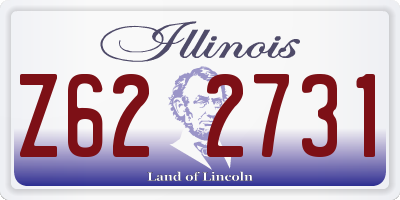 IL license plate Z622731