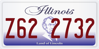 IL license plate Z622732