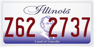 IL license plate Z622737