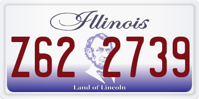 IL license plate Z622739