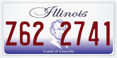 IL license plate Z622741