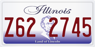 IL license plate Z622745