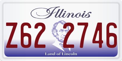 IL license plate Z622746