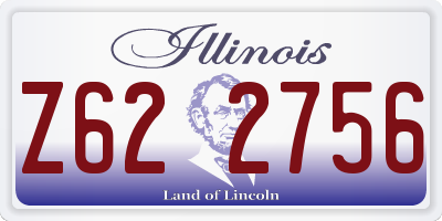 IL license plate Z622756
