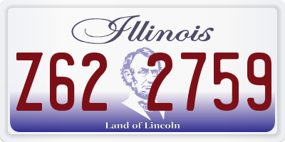 IL license plate Z622759