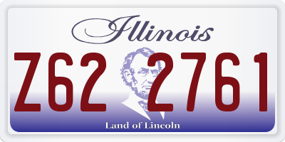 IL license plate Z622761