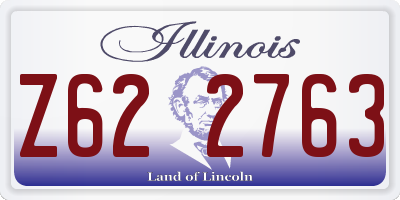 IL license plate Z622763