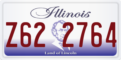 IL license plate Z622764