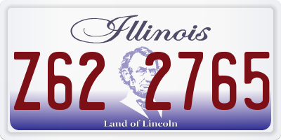 IL license plate Z622765