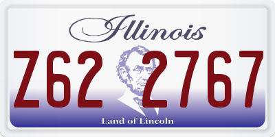 IL license plate Z622767
