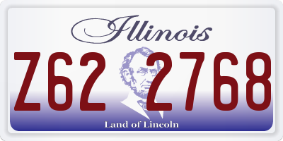 IL license plate Z622768
