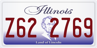 IL license plate Z622769