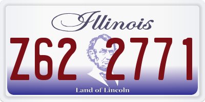 IL license plate Z622771