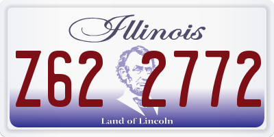 IL license plate Z622772