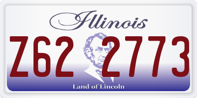 IL license plate Z622773