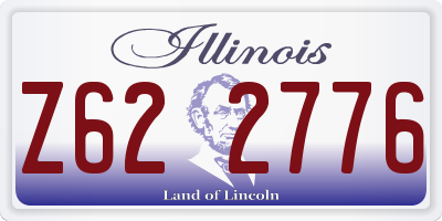 IL license plate Z622776