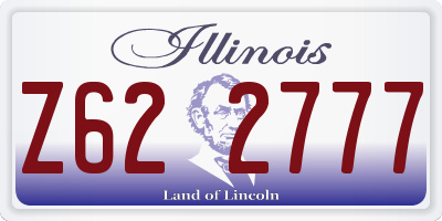 IL license plate Z622777