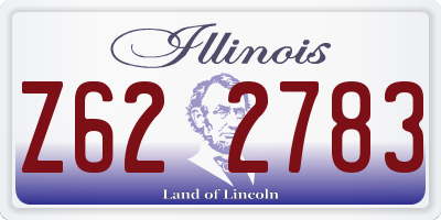 IL license plate Z622783