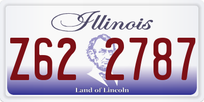 IL license plate Z622787