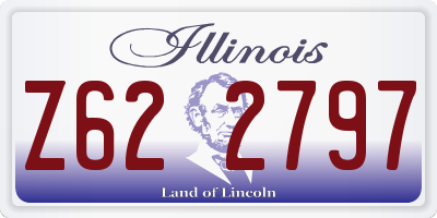 IL license plate Z622797