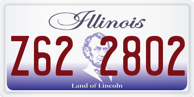 IL license plate Z622802