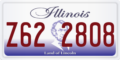 IL license plate Z622808