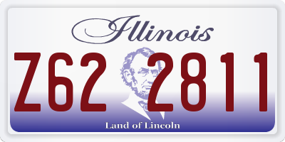 IL license plate Z622811