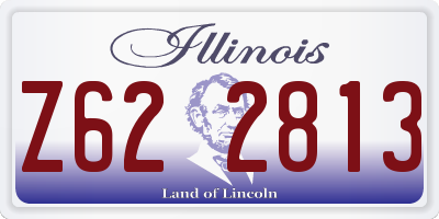 IL license plate Z622813