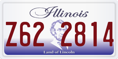 IL license plate Z622814