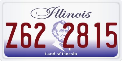 IL license plate Z622815