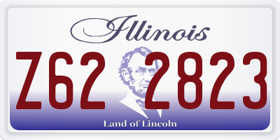 IL license plate Z622823