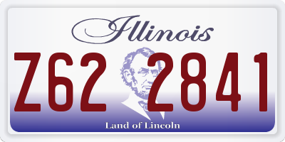 IL license plate Z622841