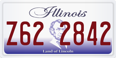 IL license plate Z622842