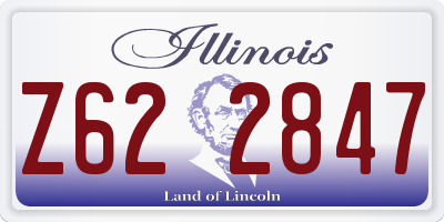 IL license plate Z622847