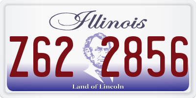 IL license plate Z622856
