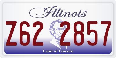 IL license plate Z622857