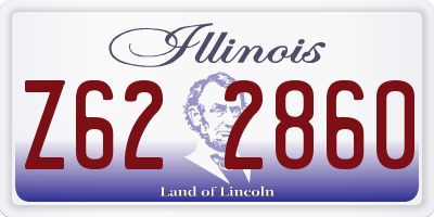 IL license plate Z622860