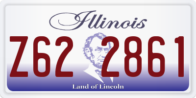 IL license plate Z622861
