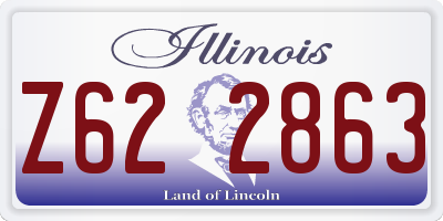 IL license plate Z622863