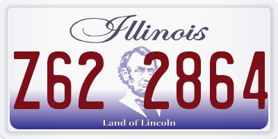 IL license plate Z622864