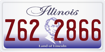 IL license plate Z622866