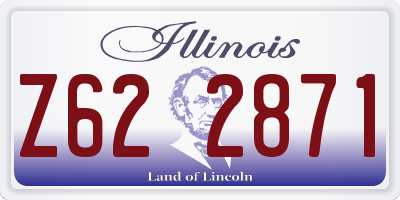 IL license plate Z622871