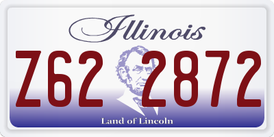 IL license plate Z622872