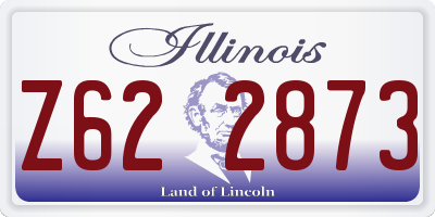 IL license plate Z622873
