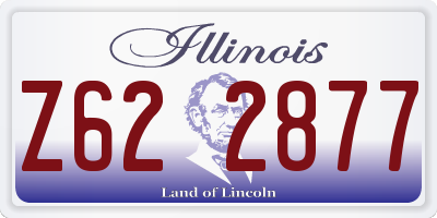 IL license plate Z622877