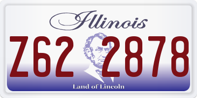IL license plate Z622878